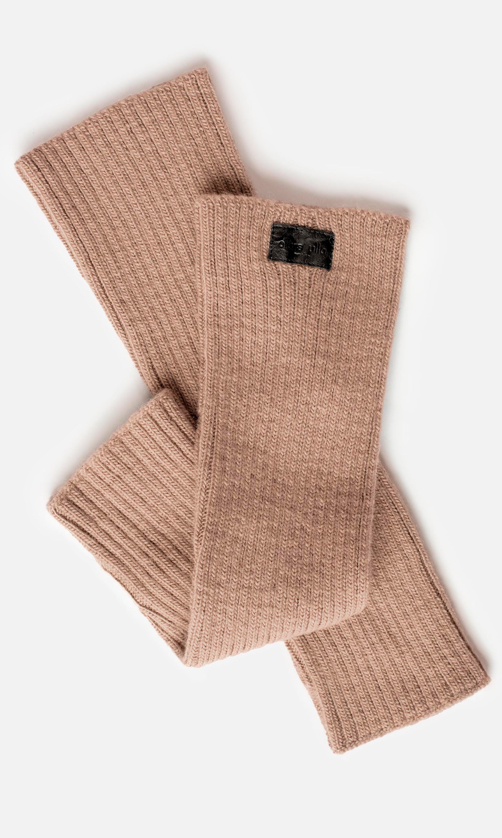 Benvärmare i ull, beige - Olars Ulla
