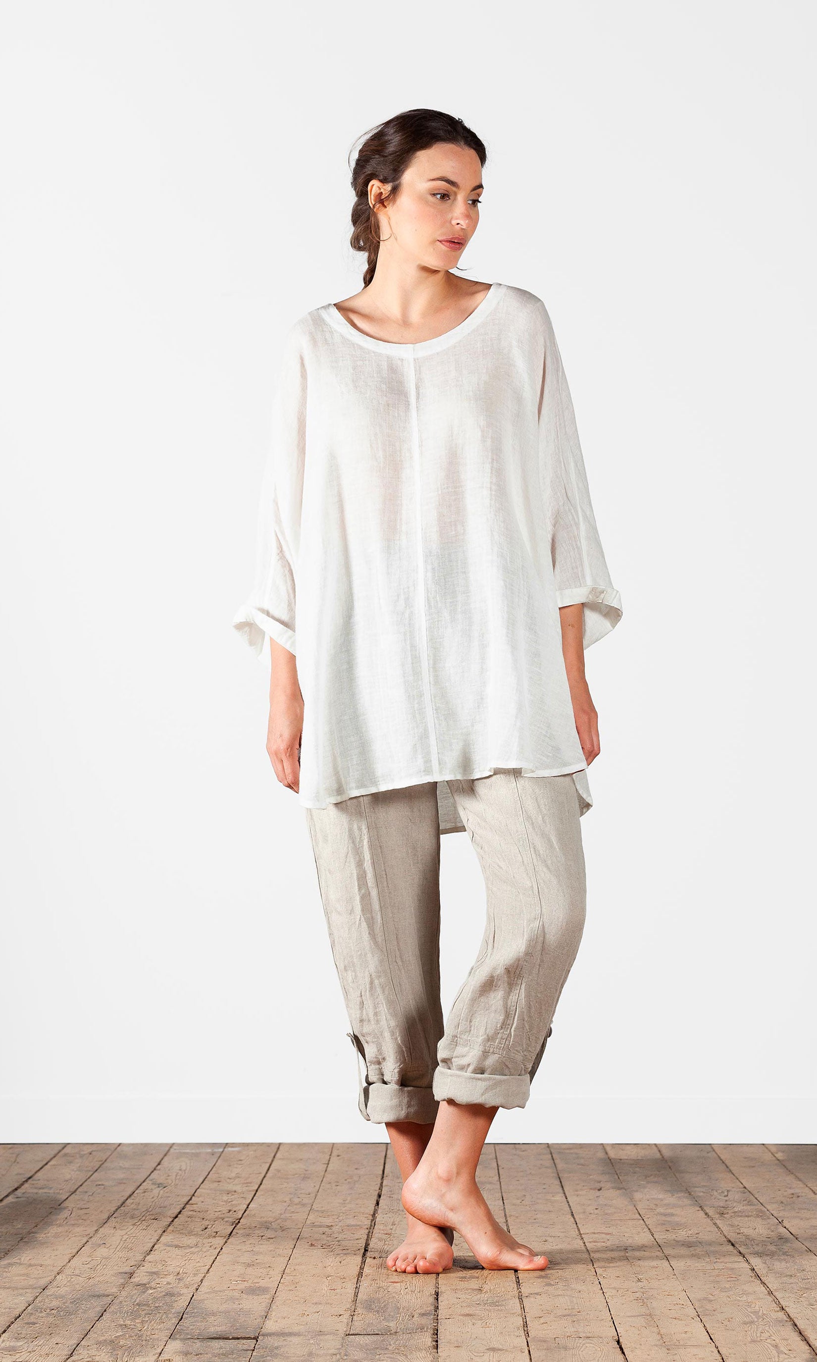 Linnetunika, oversize