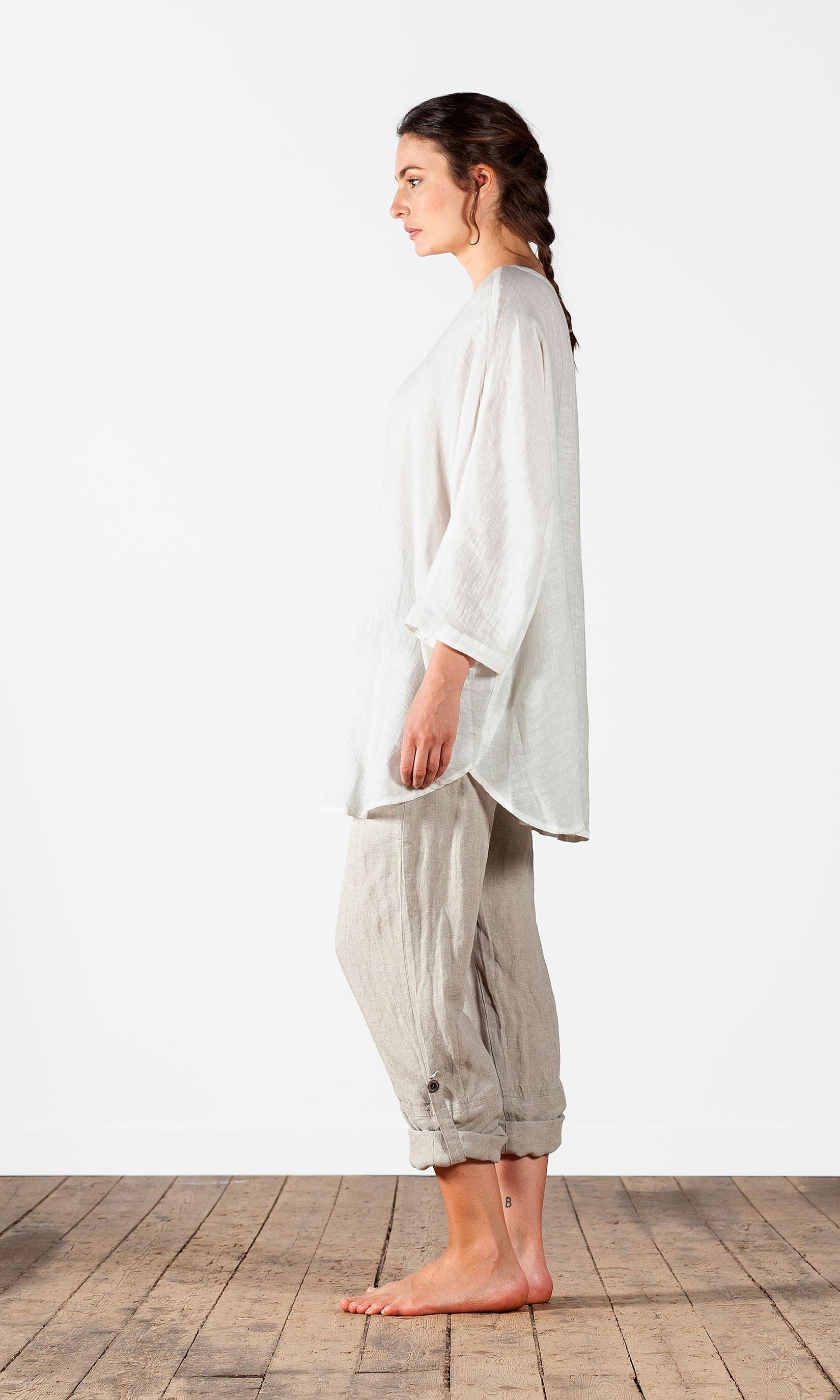 Linnetunika, oversize