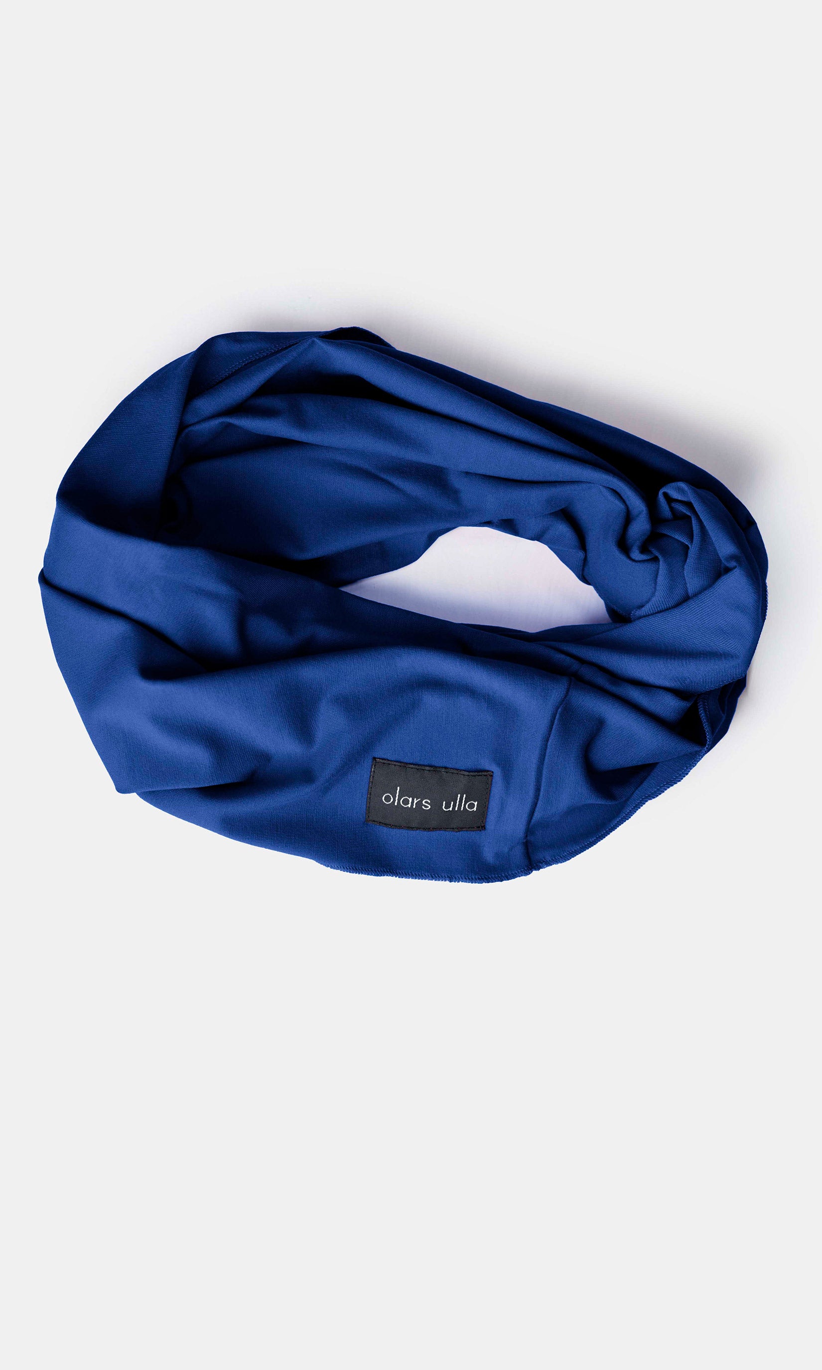 Rundscarf i viskos, blå - Olars Ulla
